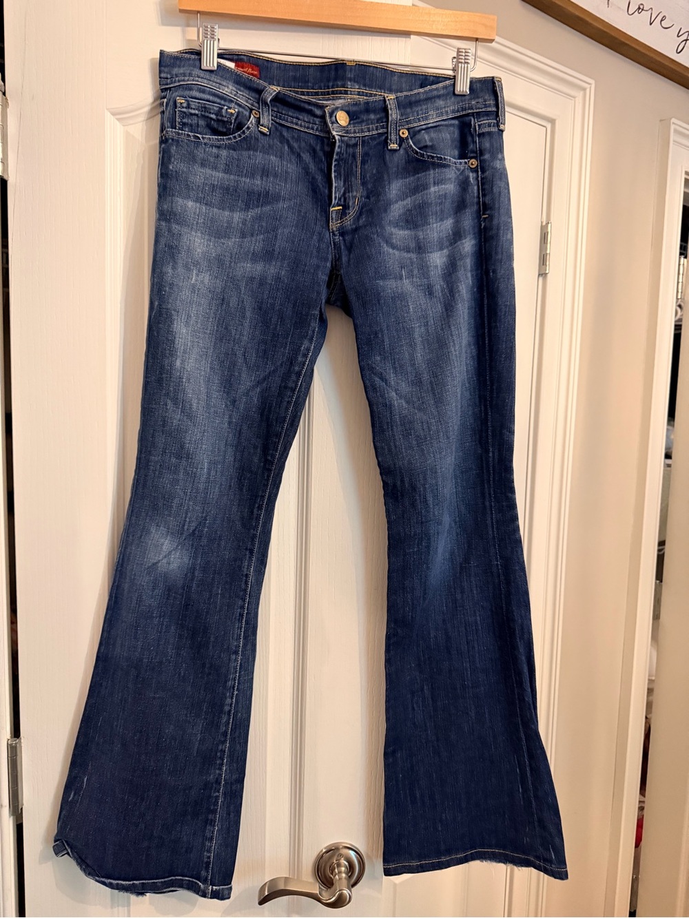 Citizens Of Humanity Dark Blue Flare Jeans